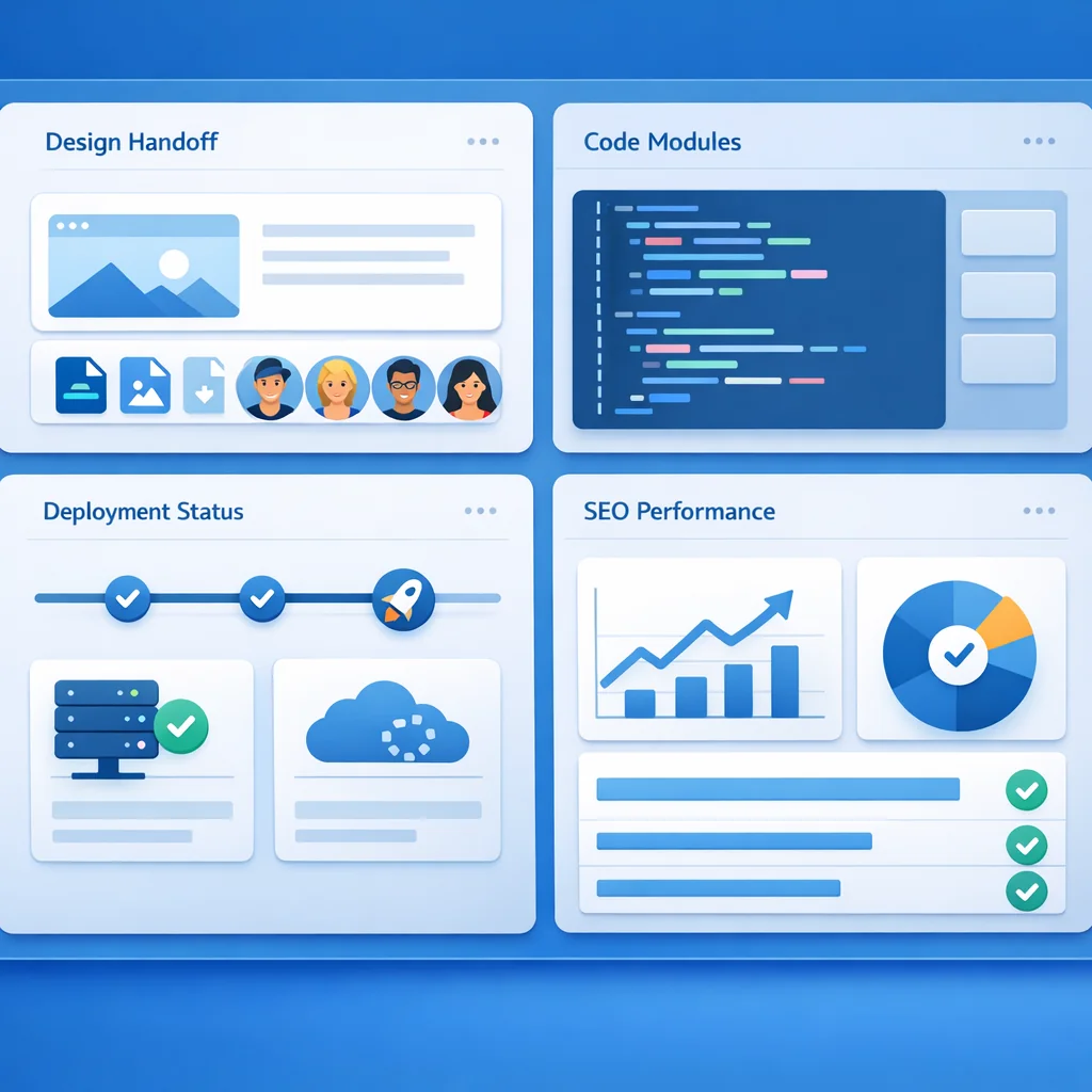 Web development delivery preview